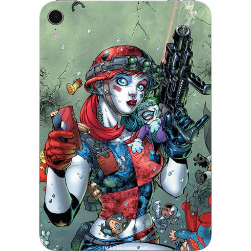 DC Comics Harley Quinn Little Black Book Cover#47 New 52 Art by Jim Lee Apple iPad Mini Skin