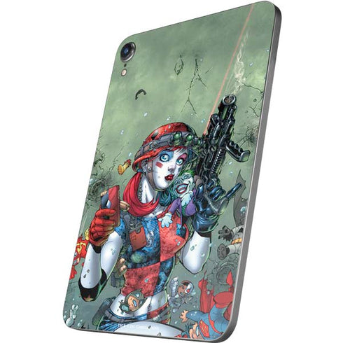 DC Comics Harley Quinn Little Black Book Cover#47 New 52 Art by Jim Lee Apple iPad Mini Skin