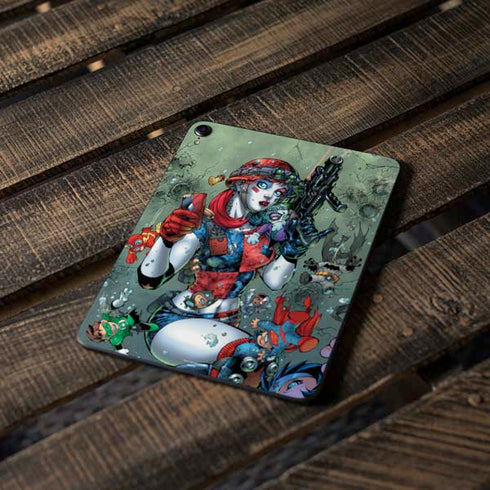 DC Comics Harley Quinn Little Black Book Cover#47 New 52 Art by Jim Lee Apple iPad Pro Skin