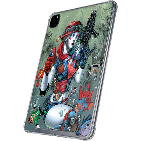 DC Comics Harley Quinn Little Black Book Cover#47 New 52 Art by Jim Lee iPad Cases