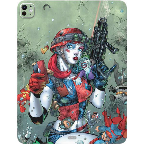DC Comics Harley Quinn Little Black Book Cover#47 New 52 Art by Jim Lee iPad Pro 13in M4 (2024) Skin