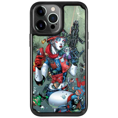 DC Comics Harley Quinn Little Black Book Cover#47 New 52 Art by Jim Lee iPhone Cases