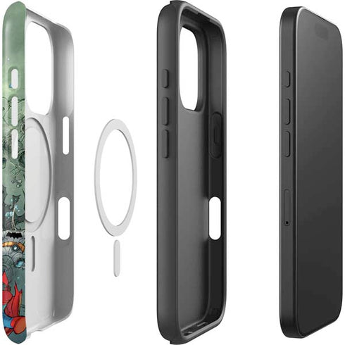 DC Comics Harley Quinn Little Black Book Cover#47 New 52 Art by Jim Lee iPhone 16 Pro Magsafe Impact Case