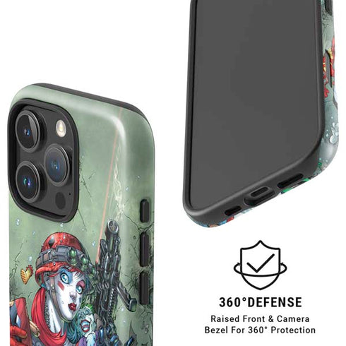 DC Comics Harley Quinn Little Black Book Cover#47 New 52 Art by Jim Lee iPhone 16 Pro Magsafe Impact Case