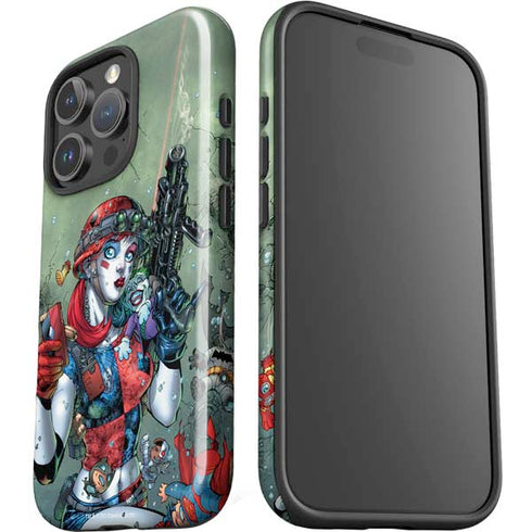 DC Comics Harley Quinn Little Black Book Cover#47 New 52 Art by Jim Lee iPhone 16 Pro Max Impact Case