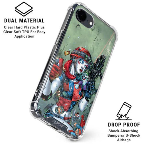 DC Comics Harley Quinn Little Black Book Cover#47 New 52 Art by Jim Lee iPhone 16e Clear Case