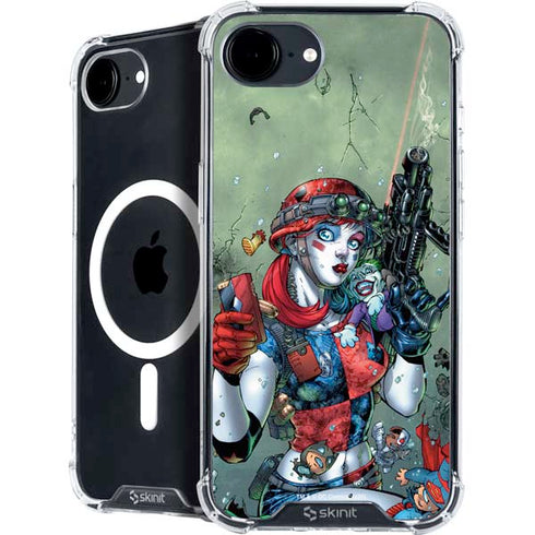 DC Comics Harley Quinn Little Black Book Cover#47 New 52 Art by Jim Lee iPhone 16e MagSafe Case