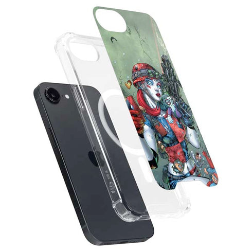 DC Comics Harley Quinn Little Black Book Cover#47 New 52 Art by Jim Lee iPhone 16e MagSafe Case