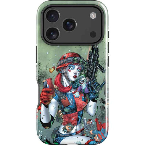 DC Comics Harley Quinn Little Black Book Cover#47 New 52 Art by Jim Lee iPhone 18 Pro Impact Case
