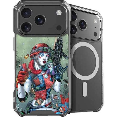 DC Comics Harley Quinn Little Black Book Cover#47 New 52 Art by Jim Lee iPhone 18 Pro Max MagSafe Case