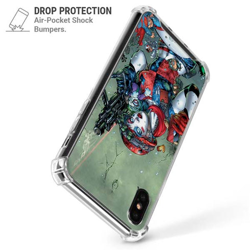 DC Comics Harley Quinn Little Black Book Cover#47 New 52 Art by Jim Lee iPhone X/XS Clear Case