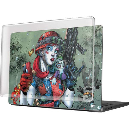 DC Comics Harley Quinn Little Black Book Cover#47 New 52 Art by Jim Lee MacBook Pro 14in (2021-24) Case plus Skin