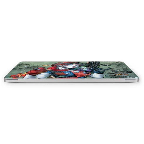 DC Comics Harley Quinn Little Black Book Cover#47 New 52 Art by Jim Lee Apple MacBook Pro 16-inch Skin