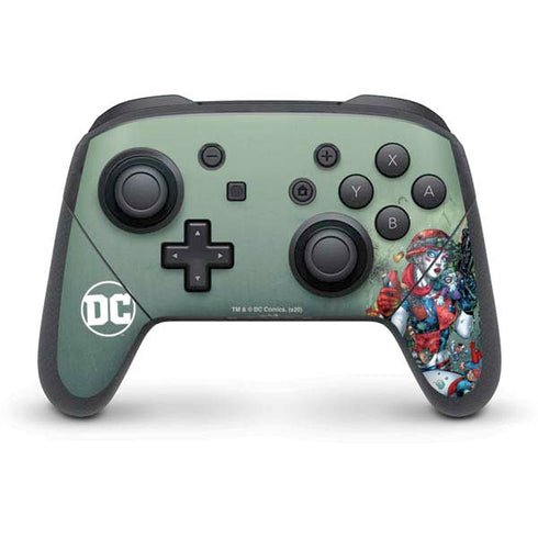 DC Comics Harley Quinn Little Black Book Cover#47 New 52 Art by Jim Lee Nintendo Skins