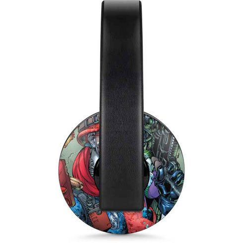 DC Comics Harley Quinn Little Black Book Cover#47 New 52 Art by Jim Lee PlayStation 4 Gold Wireless Headset Skin