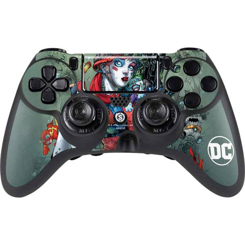 DC Comics Harley Quinn Little Black Book Cover#47 New 52 Art by Jim Lee PlayStation PS4 Skins