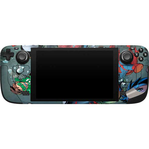 DC Comics Harley Quinn Little Black Book Cover#47 New 52 Art by Jim Lee Steam Deck Handheld Gaming Computer Skin