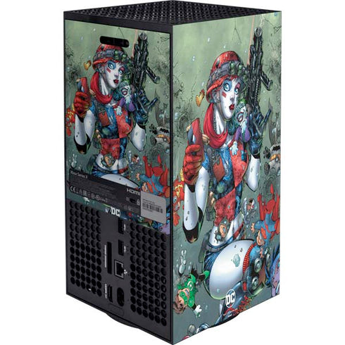 DC Comics Harley Quinn Little Black Book Cover#47 New 52 Art by Jim Lee XBox Series X Digital Edition Bundle Skin