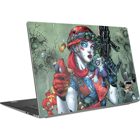 DC Comics Harley Quinn Little Black Book Cover#47 New 52 Art by Jim Lee Dell XPS Skin