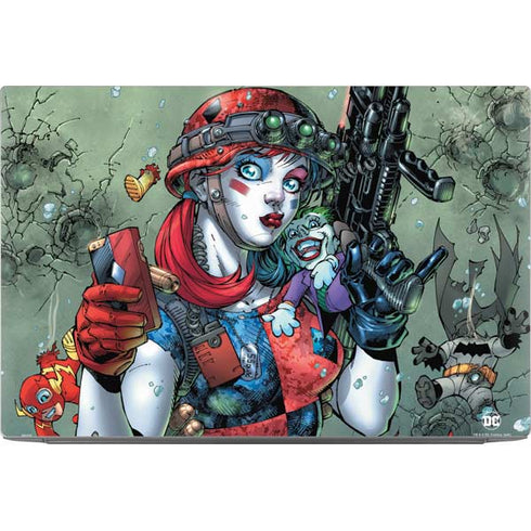 DC Comics Harley Quinn Little Black Book Cover#47 New 52 Art by Jim Lee Dell XPS Skin
