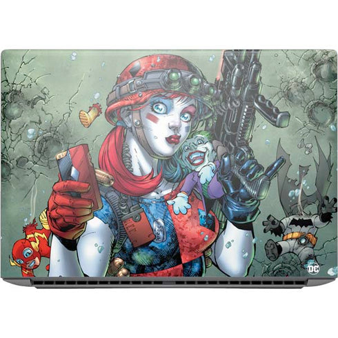 DC Comics Harley Quinn Little Black Book Cover#47 New 52 Art by Jim Lee HP ZBook Fury 16 G10 Skin