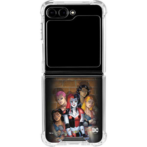 DC Comics Harley Quinn HC #10 New 52 Cover Galaxy Z Flip6 Clear Case