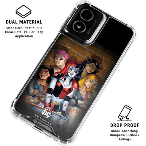 DC Comics Harley Quinn HC #10 New 52 Cover Moto G Power 5G (2024) Clear Case