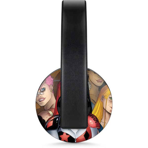 DC Comics Harley Quinn HC #10 New 52 Cover PlayStation 4 Gold Wireless Headset Skin