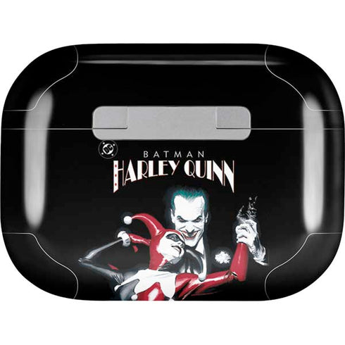 DC Comics The Joker Batman: Harley Quinn Cover #1 Art by Alex Ross. Piece Also known as Tango with Evil AirPods Skins