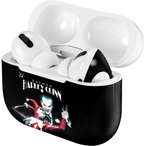 DC Comics The Joker Batman: Harley Quinn Cover #1 Art by Alex Ross. Piece Also known as Tango with Evil AirPods Skins