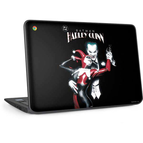 DC Comics The Joker Batman: Harley Quinn Cover #1 Art by Alex Ross. Piece Also known as Tango with Evil HP Chromebook Skin