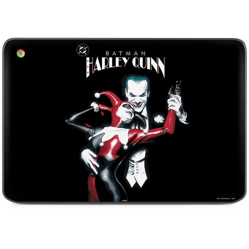 DC Comics The Joker Batman: Harley Quinn Cover #1 Art by Alex Ross. Piece Also known as Tango with Evil HP Chromebook Skin