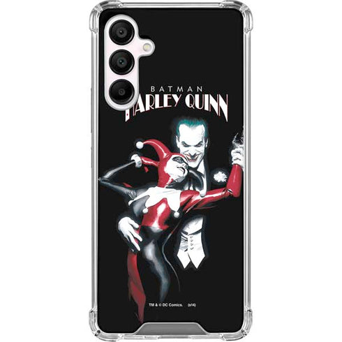 DC Comics The Joker Batman: Harley Quinn Cover #1 Art by Alex Ross. Piece Also known as Tango with Evil Galaxy A16 5G Clear Case