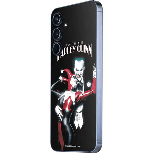 DC Comics The Joker Batman: Harley Quinn Cover #1 Art by Alex Ross. Piece Also known as Tango with Evil Galaxy A35 5G Skin