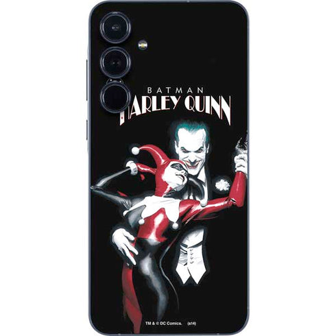 DC Comics The Joker Batman: Harley Quinn Cover #1 Art by Alex Ross. Piece Also known as Tango with Evil Galaxy A36 5G Skin