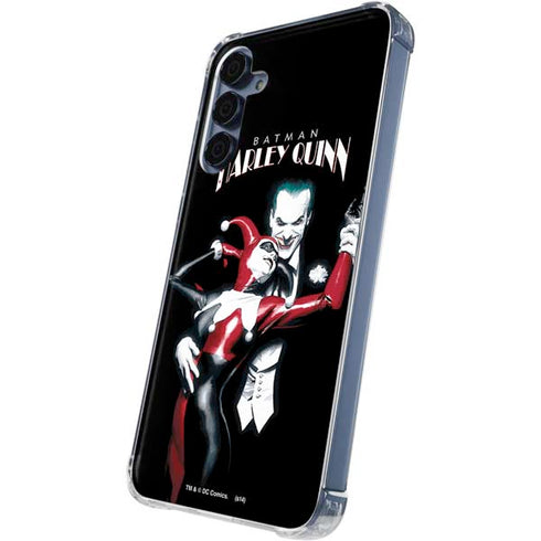 DC Comics The Joker Batman: Harley Quinn Cover #1 Art by Alex Ross. Piece Also known as Tango with Evil Galaxy A55 5G Clear Case