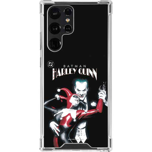 DC Comics The Joker Batman: Harley Quinn Cover #1 Art by Alex Ross. Piece Also known as Tango with Evil Galaxy S23 Ultra Clear Case