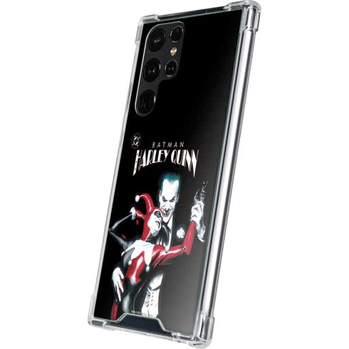 DC Comics The Joker Batman: Harley Quinn Cover #1 Art by Alex Ross. Piece Also known as Tango with Evil Galaxy S23 Ultra Clear Case
