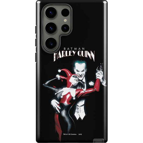 DC Comics The Joker Batman: Harley Quinn Cover #1 Art by Alex Ross. Piece Also known as Tango with Evil Galaxy S23 Ultra Pro Case