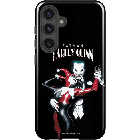 DC Comics The Joker Batman: Harley Quinn Cover #1 Art by Alex Ross. Piece Also known as Tango with Evil Galaxy S25 Impact Case