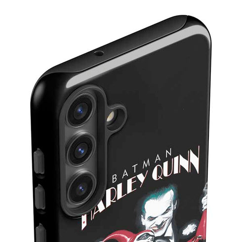 DC Comics The Joker Batman: Harley Quinn Cover #1 Art by Alex Ross. Piece Also known as Tango with Evil Galaxy S25 Impact Case