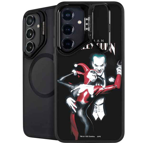 DC Comics The Joker Batman: Harley Quinn Cover #1 Art by Alex Ross. Piece Also known as Tango with Evil Galaxy S25 Kickstand Case