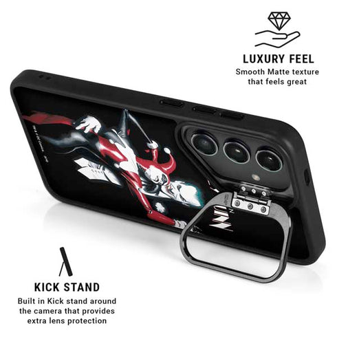 DC Comics The Joker Batman: Harley Quinn Cover #1 Art by Alex Ross. Piece Also known as Tango with Evil Galaxy S24 Plus Kickstand Case