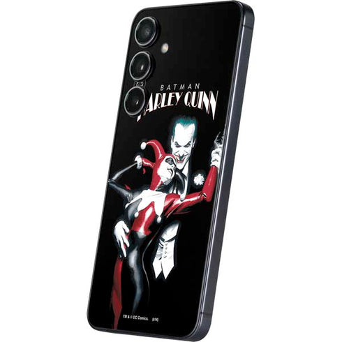 DC Comics The Joker Batman: Harley Quinn Cover #1 Art by Alex Ross. Piece Also known as Tango with Evil Galaxy S25 Plus Skin