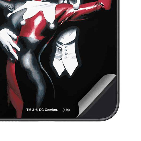 DC Comics The Joker Batman: Harley Quinn Cover #1 Art by Alex Ross. Piece Also known as Tango with Evil Galaxy S24 Plus Skin