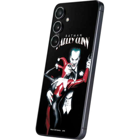 DC Comics The Joker Batman: Harley Quinn Cover #1 Art by Alex Ross. Piece Also known as Tango with Evil Galaxy S24 Skin