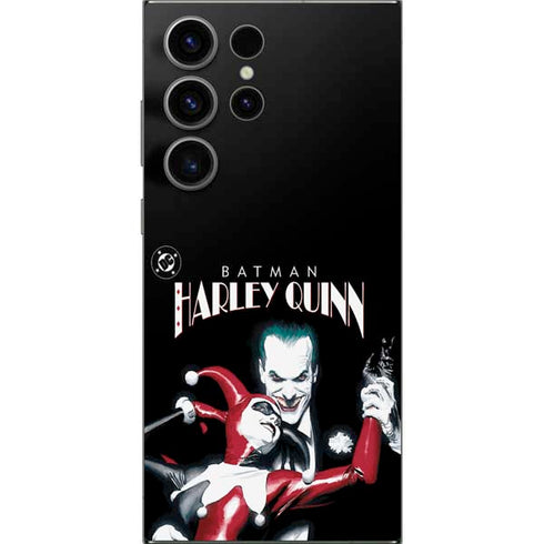 DC Comics The Joker Batman: Harley Quinn Cover #1 Art by Alex Ross. Piece Also known as Tango with Evil Galaxy S24 Ultra Skin