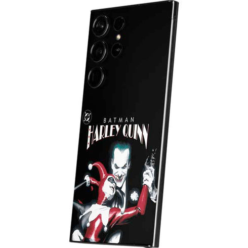 DC Comics The Joker Batman: Harley Quinn Cover #1 Art by Alex Ross. Piece Also known as Tango with Evil Galaxy S24 Ultra Skin