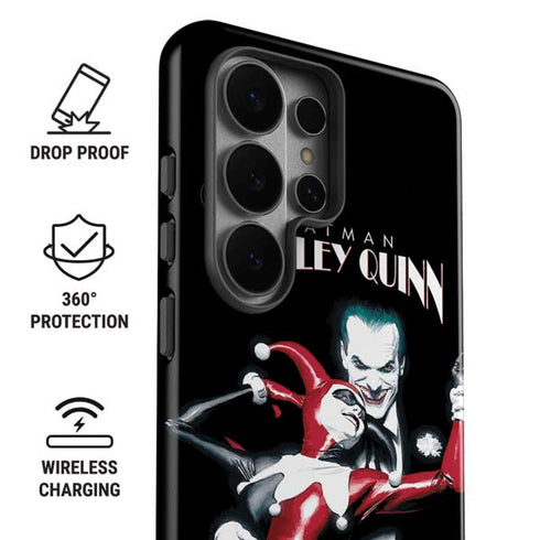 DC Comics The Joker Batman: Harley Quinn Cover #1 Art by Alex Ross. Piece Also known as Tango with Evil Galaxy S26 Ultra Impact Case