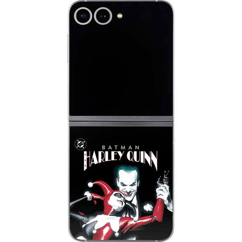 DC Comics The Joker Batman: Harley Quinn Cover #1 Art by Alex Ross. Piece Also known as Tango with Evil Galaxy Z Flip6 Skin